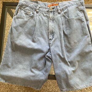Vintage Maneuver’s Authentic Denim Blue Corduroy Shorts